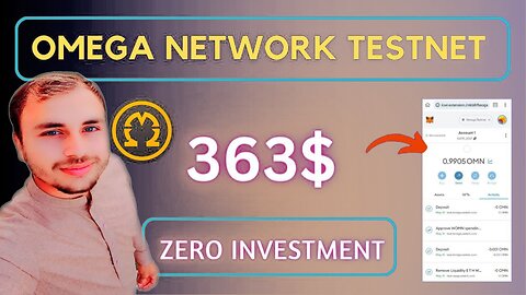 Omega Network TestNet Airdrop | Free Airdrop | Omega Listing BSC | Omega Mining app | @Earnwithjani