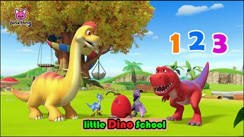 Let's Count with Dinosaurs | Dinosaur Cartoon | Beautiful Dinosaurs for Kids
