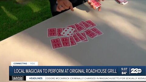 Local magician to perform at Original Roadhouse Grill