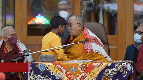 Pedophile 👅 Dalai Lama 😡 “Suck my tongue”