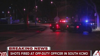 Off-duty KCMO officer shot at