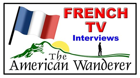 French TV show interviews JT of The American Wanderer #short #shorts