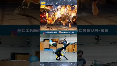 Realização do movimnto de combate para o game street figther 6 | With motion capture