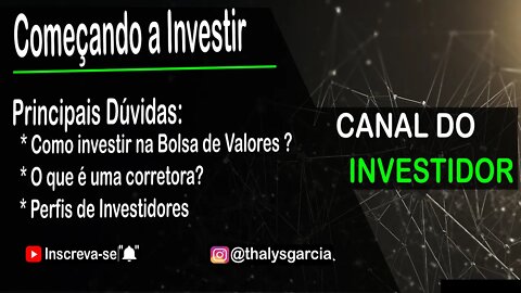 COMO INVESTIR NA BOLSA DE VALORES ?