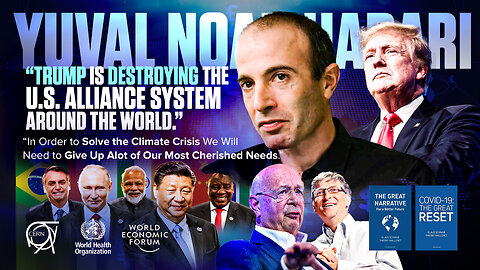 Yuval Noah Harari | "Trump Is Destroying the U.S. Alliance System Around the World." and "In Order to Solve the Climate Crisis We Will Need to Give Up Alot of Our Most Cherished Needs."