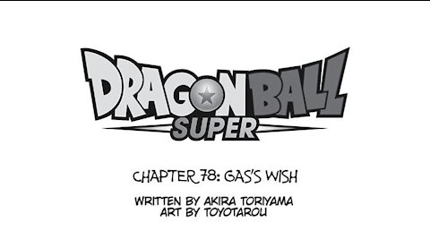 DRAGON BALL SUPER, CHAPTER 78 [Manga 78, English Subtitles]