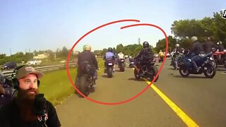 This is the dumbest motorcycle video I've seen this month