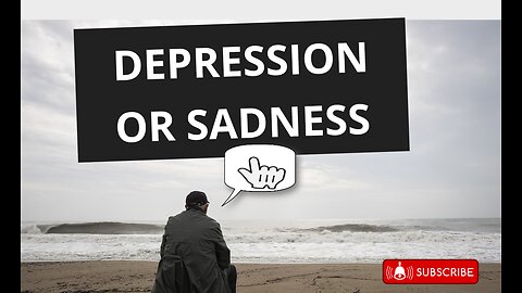 DIPRESSION or SADNESS 🤔