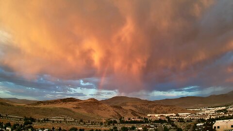 (More) Reno Sunset and Rainbow
