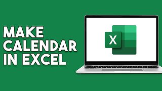 How To Make Calendar In Excel