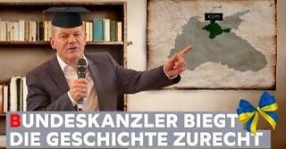 SCHOLZ STREUT FAKE NEWS ÜBER DIE KRIM