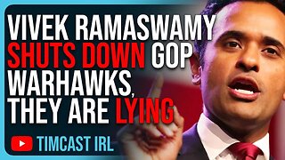 Vivek Ramaswamy SHUTS DOWN Ukraine War Narrative, Says GOP Warhawks Are LYING To Americans
