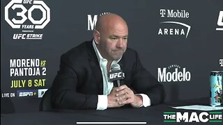 UFC President Dana White RUINS Race Baiting Reporter
