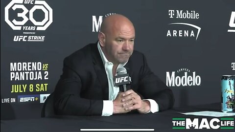 UFC President Dana White RUINS Race Baiting Reporter