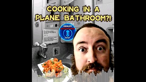 Cooking in a plane bathroom