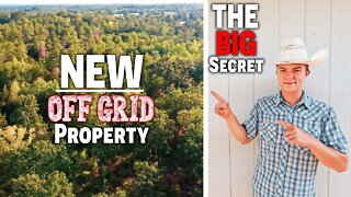 The BIG Reveal! (NEW OFF GRID PROPERTY!) ~ BIG Plans | Raw Land | Where To Start!