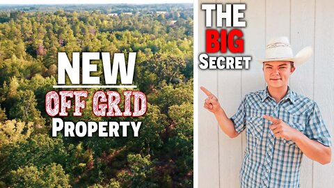 The BIG Reveal! (NEW OFF GRID PROPERTY!) ~ BIG Plans | Raw Land | Where To Start!