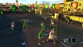 3 on 3: MJ, Scottie and The Worm vs Ray Allen, Paul Pierce and Kevin Garnett