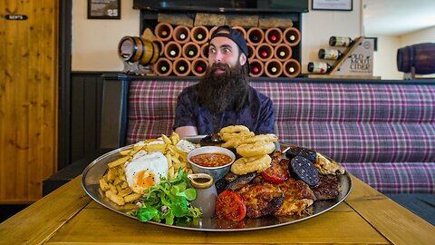 THIS MIXED GRILL CHALLENGE HAS ONLY BEEN BEATEN ONCE!! | BeardMeatsFood