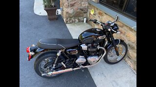 20 Triumph Bonneville T100 Black T973067