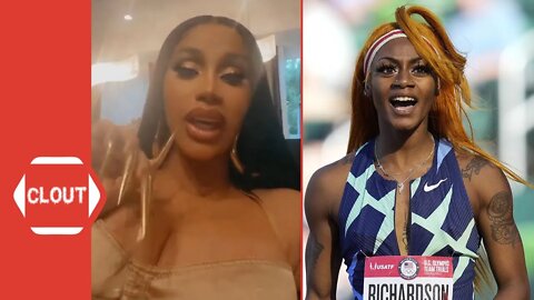 Cardi B Speaks On Sha'Carri Richardson's Suspension, And Sends Her Some Words Of Encouragement!