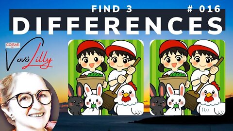 FIND THE THREE DIFFERENCES | # 017 | EXERCISE YOUR MEMORY