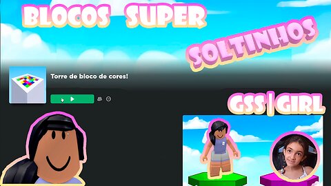 Aventura na Torre de Bloco de Cores: Jogue Roblox com a gente!