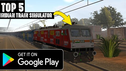 Top 5 Indian Train Simulator Games For Android | Indian Train Simulator | Follow Me More