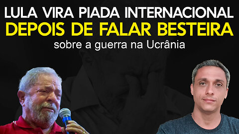 Vergonha! LULA vira piada internacional depois de falar besteira sobre guerra na Ucrânia