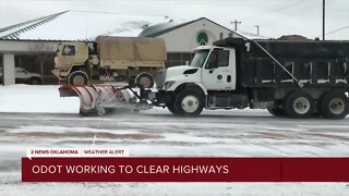 ODOT Working to Clear Highways