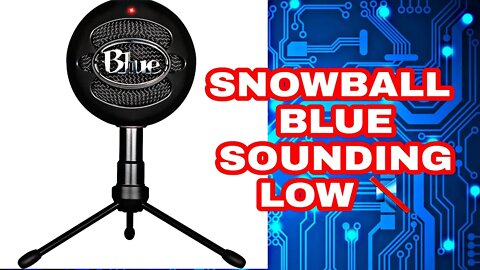 How to Fix Blue Snowball Sounding Low | Tools That I Use! | Quinn Trim