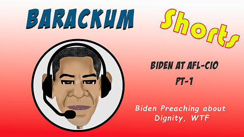 Prisoner of Conscience S1 - E10 - Barackum | Biden Preaching about Dignity, WTF! #Shorts