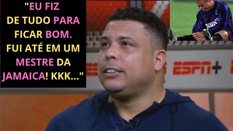 RONALDO FENÔMENO FALA COMO FORAM AS RECUPERAÇÕES DAS CIRURGIAS NOS JOELHOS