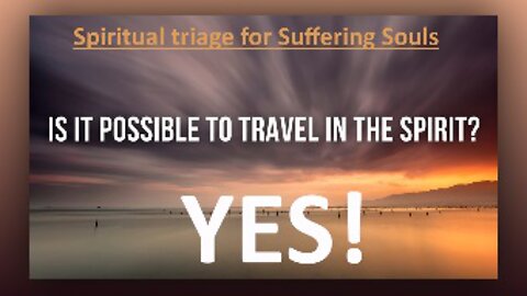 Spiritual Triage For Suffering Souls