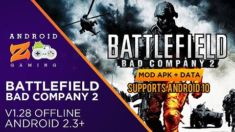 Battlefield Bad Company 2 - Android Gameplay (OFFLINE) (With Link) 565MB