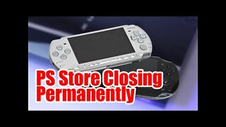 PS3, PS Vita & PSP Stores Are Closing For PS5 Gen Console #sony #playstation