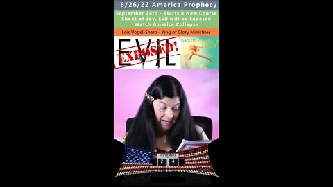 September 24 - Shout of Joy prophecy - Lois Vogel-Sharp 8/26/22
