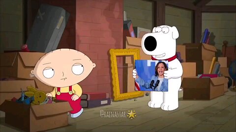 Jump scare warning with Stewie and Brian