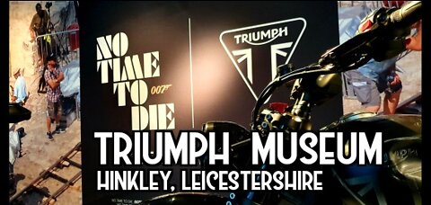 Road Trip to the Triumph Museum - VanLife - BikerLife