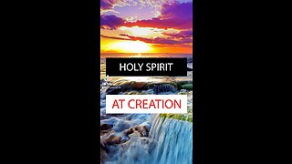 Holy Spirit participated in Creation
