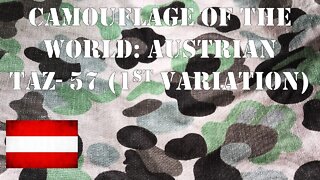 Camouflage of the World: Austrian TAZ 57, K4, or "Pea Dot"