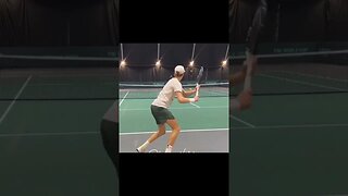 Jannik Sinner Practice Before Djokovic Match In Davis Cup