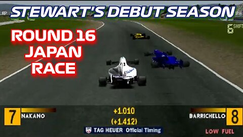 Stewart's Debut Season | Round 16: Japanese Grand Prix Race | Formula 1 '97 (PS1)