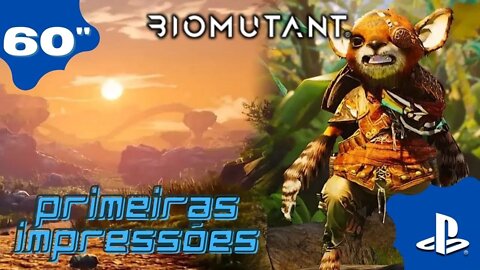 ⏰🎮 60Min: Biomutant - PtBr - SEM COMENTÁRIOS