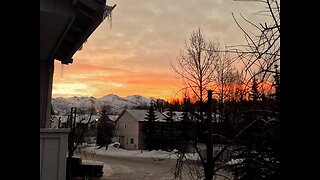 Winter Alaskan Sunrise