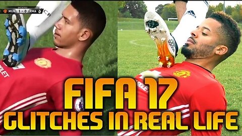 FIFA 17 GLITCHES/FUNNY MOMENTS IN REAL LIFE