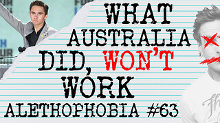 AUSTRALIAN LAWS WON'T WORK
