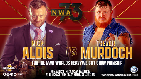 FULL MATCH! | Trevor Murdoch vs Nick Aldis NWA 73 Worlds Heavyweight Championship Main Event