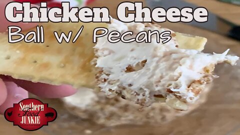 🧀 Cheesy Chicken Cheese Ball with Pecans | Appetizer | Finger Food