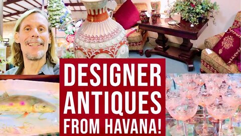 HAVANA ANTIQUES & DESIGN | SHOP WITH ME | VINTAGE FURNISHINGS